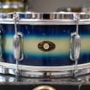 1950s Slingerland 5x14 Blue & Silver Duco Student Radio King Snare Drum