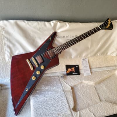 Gibson Explorer Reverse Limited Rare Guitar of the Month 2008 Antique Walnut for sale