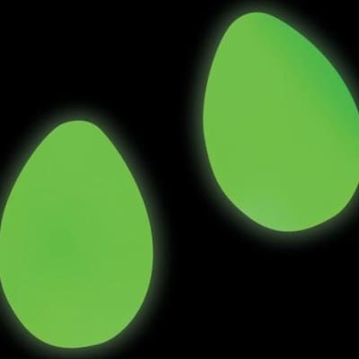 LP Glow in Dark Eggs (1 Pair) image 2