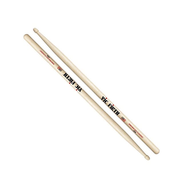 Vic Firth American Classic Hickory 55A Wood Tip image 1