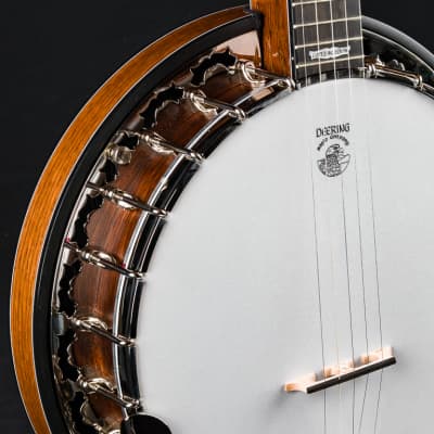 Deering Lotus Blossom Prototype White Oak 5-String Banjo NEW image 9