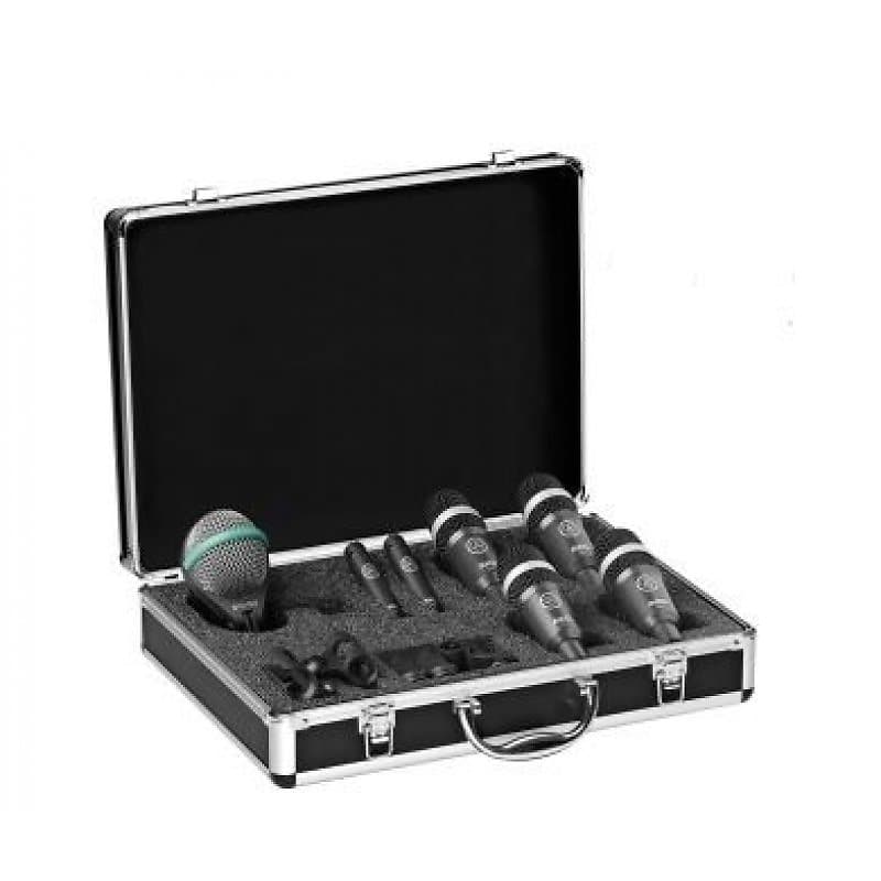 AKG Drum Set Concert 1 7pc Professional Microphone Set