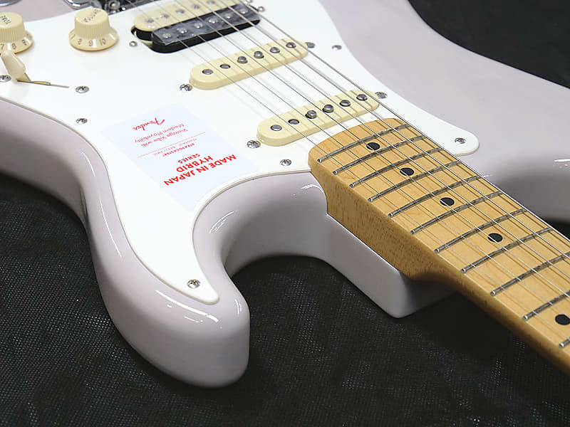 Fender Made in Japan Hybrid 50s Stratocaster HSS SN:2410 ≒3.45kg 2019 US  Blonde