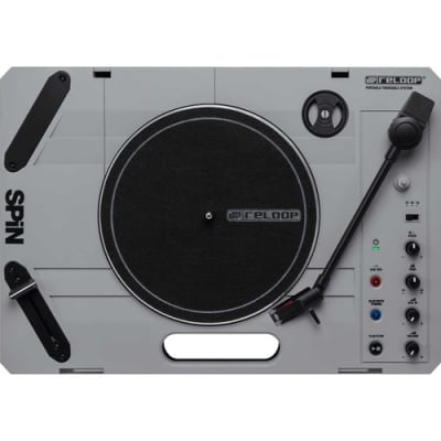 Reloop SPiN Portable Turntable System with Scratch Vinyl (Open Box) image 1