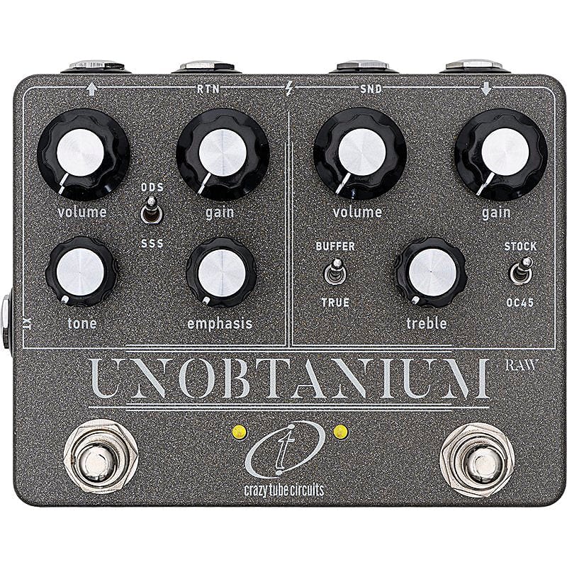 ギター UNOBTANIUM by crazy tube circuits Crazy Tube Circuits Unobtanium review