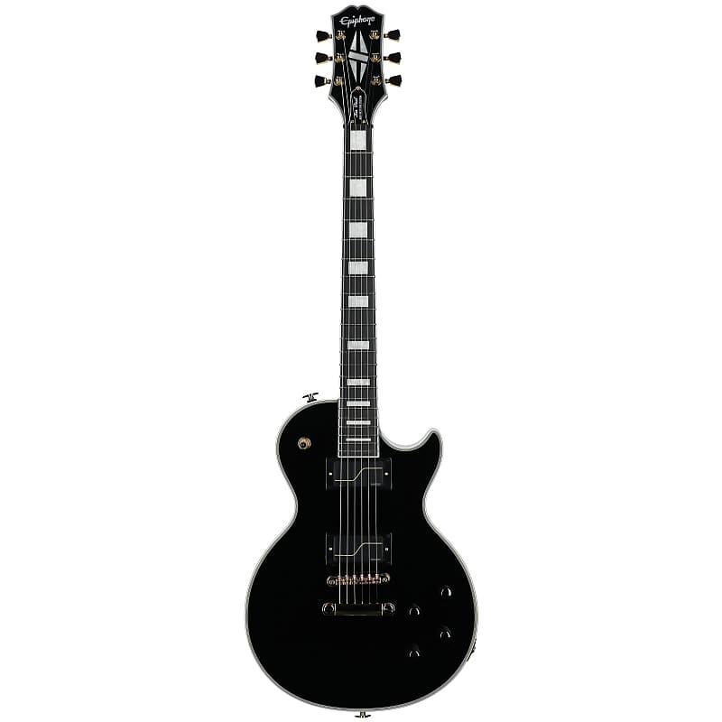 Epiphone Matt Heafy Les Paul Custom Origins Electric Guitar (with Case),  Ebony | Reverb