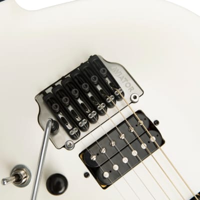 KOLOSS GT5 Aluminum Body Locking Machine Head Electric Guitar + Bag - White Satin image 16