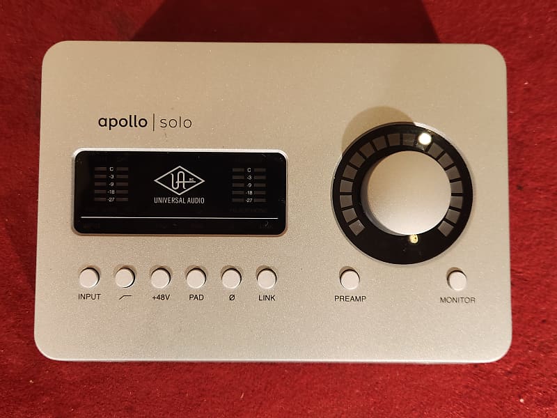 Universal Audio Apollo Solo USB 3.0 Audio Interface | Reverb