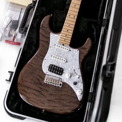 2016 Tyler Studio Elite HD Charcoal Quilt HSS Japan electric guitar 7.6lbs image 6