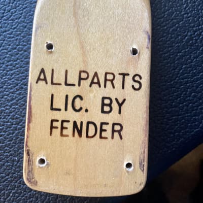 Allparts SRO-Fat Stratocaster neck - with nut, tuners and Tru-Oil finish image 15