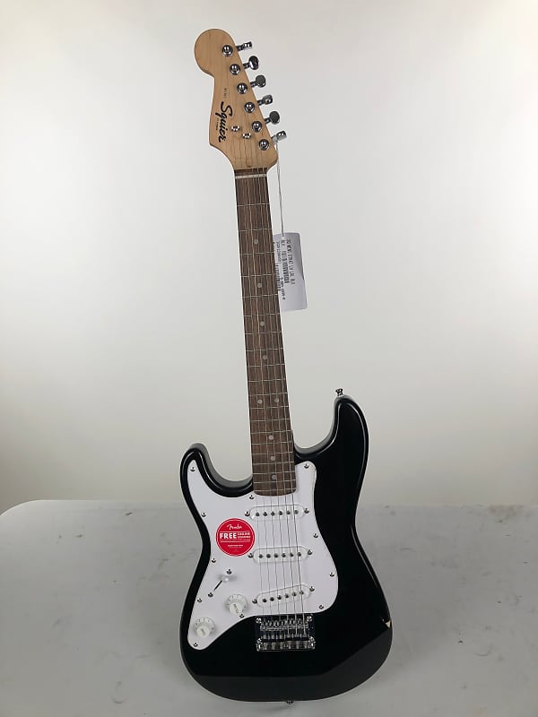 Squier Mini Stratocaster Left-Handed Black image 1