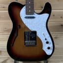 Fender Deluxe Telecaster Thinline Electric Guitar - 3 Color Sunburst