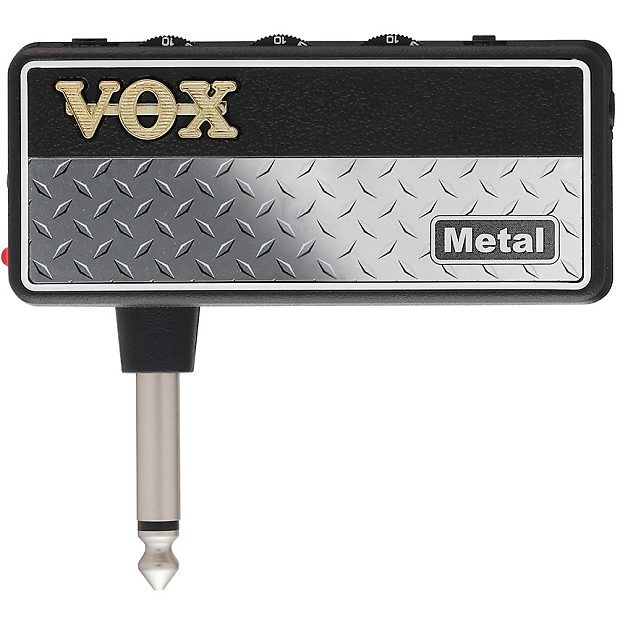 Vox amPlug 2 Metal Battery-Powered Guitar Headphone Amplifier image 1