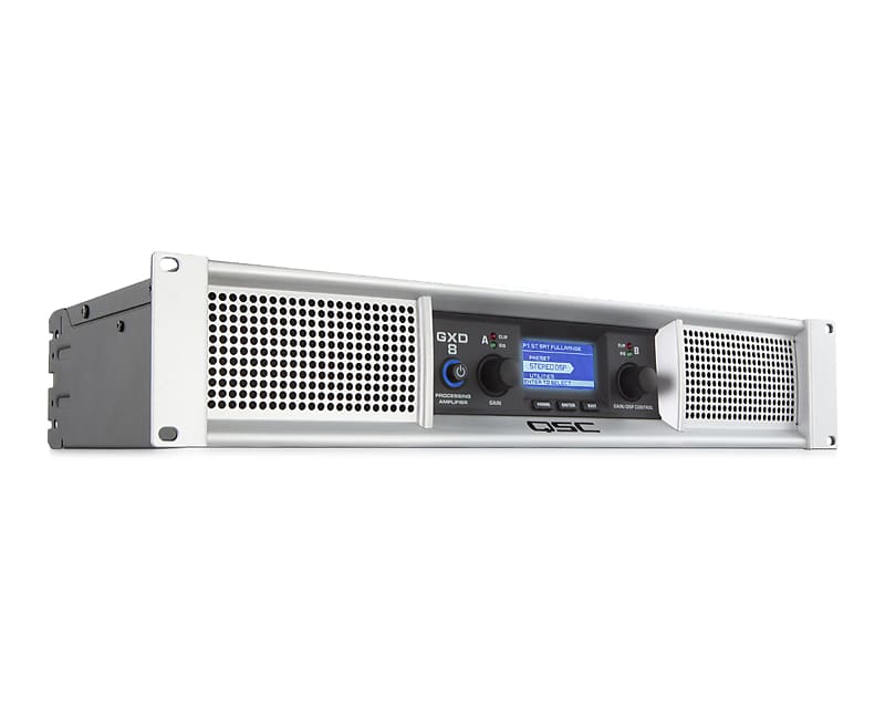 QSC GXD8 Professional Power Amplifier with DSP image 1