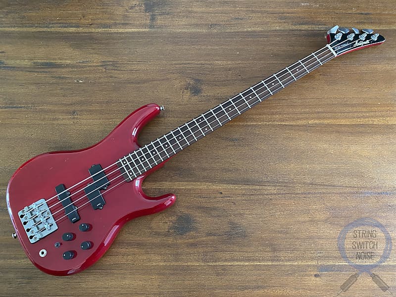 Aria Pro II Bass, RSB Formula, Active P/J, Wine Red, MIJ 1986