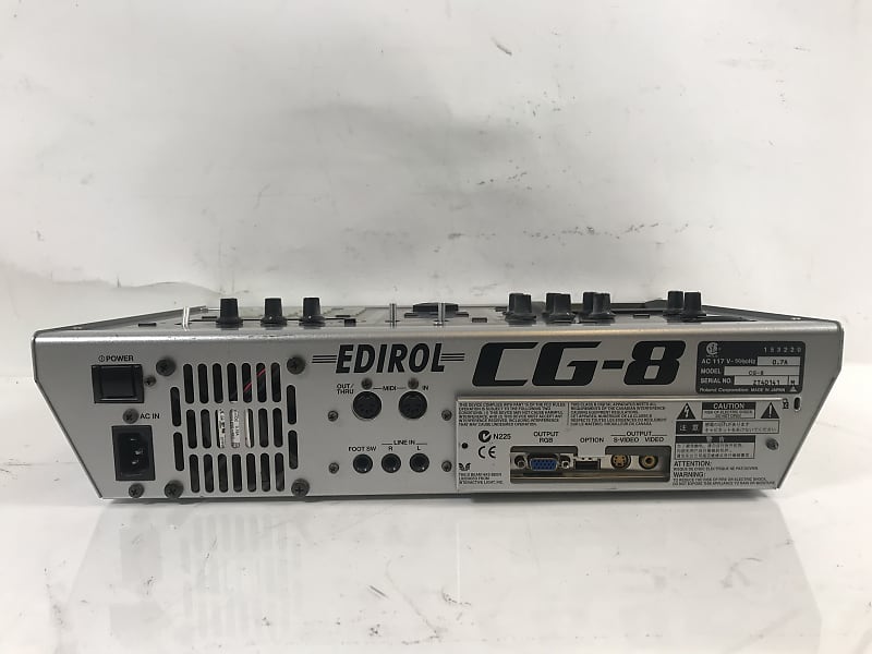 Roland Edirol CG-8 Visual Synthesizer | Reverb