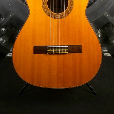 Shinano Model No 13 MIJ Classical Guitar w/ Chipboard Case image 4