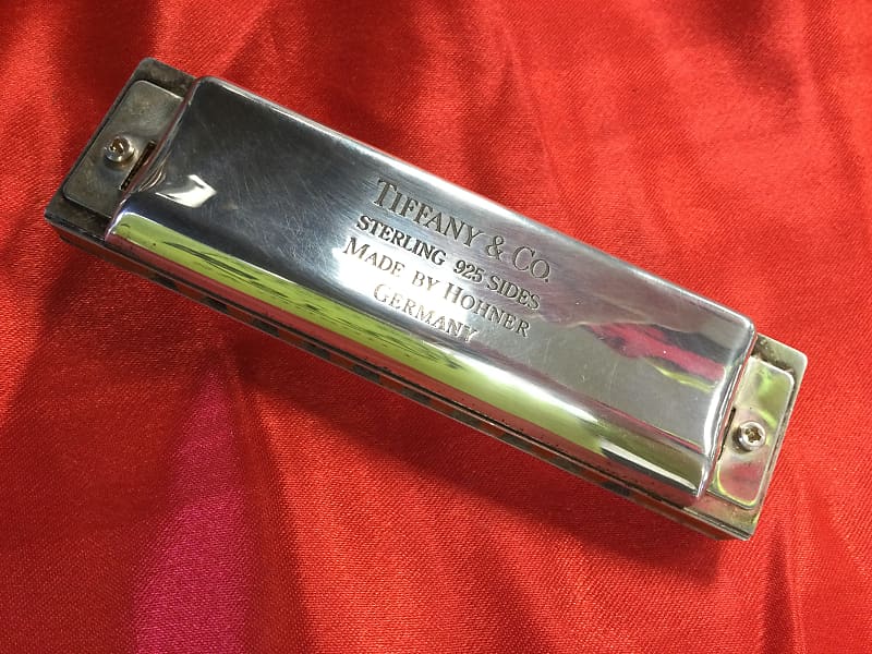 TIFFANY & Co. MADE BY HOHNER ハーモニカ Tiffany & Co. x Hohner Sterling Silver 925 Harmonica Genuine