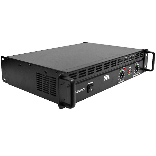 Seismic Audio LE-3000 2-Channel 3000w Power Amplifier image 1