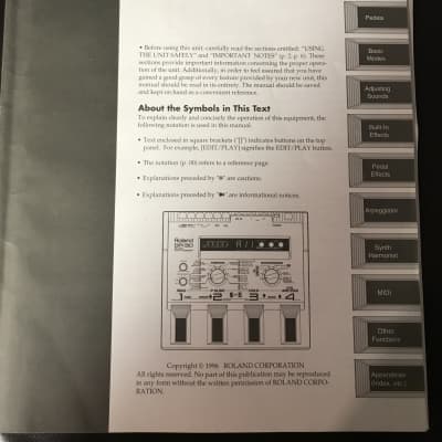 Roland GR-30 Owner’s Manual | Reverb