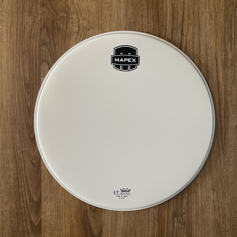 Remo 14 Mapex logo UT coated drum head Reverb