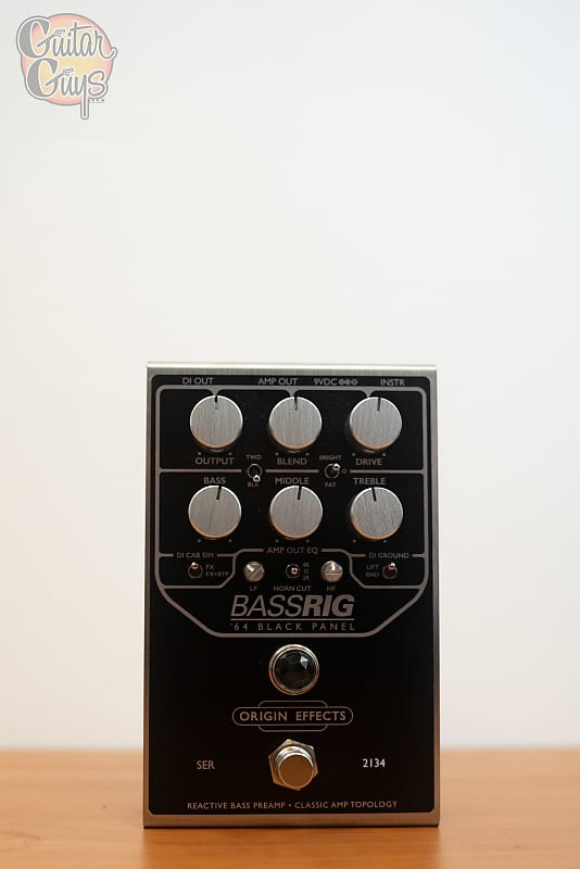 Origin Effects BassRig 64 Black Panel