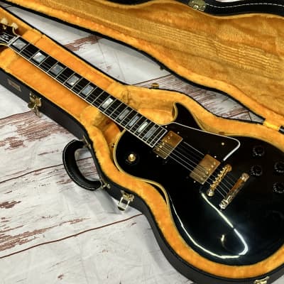 Gibson Custom Shop 1957 Les Paul Custom Reissue VOS Ebony New Unplayed Auth Dlr 8lb 14oz #092 image 5