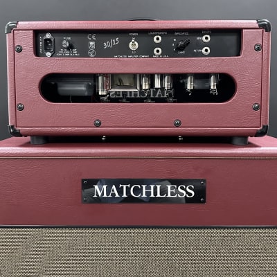 Matchless 30/15 Head and Matching 2x12 Cabinet image 2
