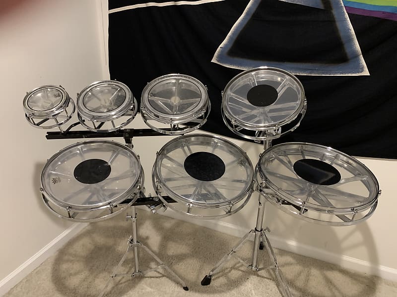 Remo Roto Toms 1970's Chrome Reverb