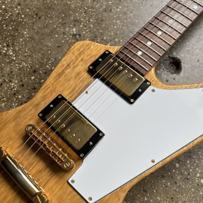 Kurt Wilson Korina Explorer Electric Guitar - Natural image 3