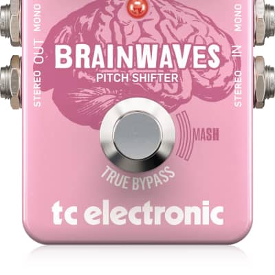 TC Electronic Brainwaves exceptional Pitch Shifter with Studio-Grade Algorithms, 4 Octave Dual Voices and Groundbreaking MASH Footswitch image 2