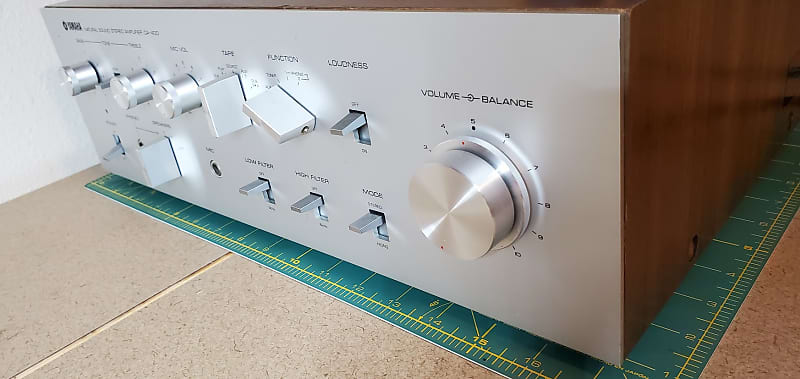 Vintage Stereo Integrated Amplifier Yamaha CA-400 | Reverb