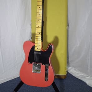 Fender Custom 1951 Reissue Nocaster® Closet Classic Faded "Salmon" Fiesta Red image 7