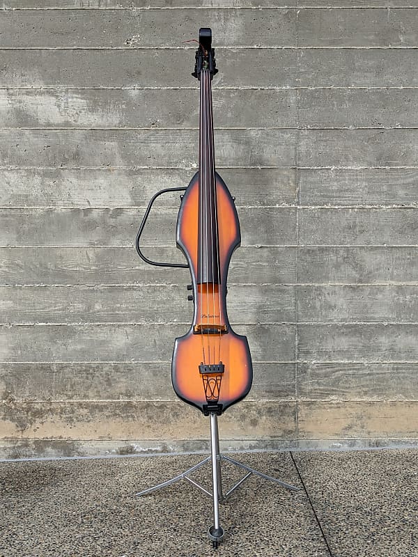 Palatino VE500 3/4 Electric Upright Bass, Sunburst Reverb