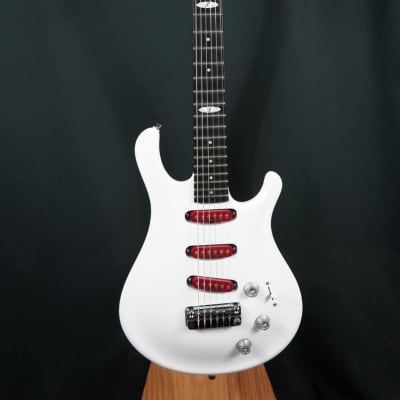 Eklein/Flaxwood Audi White Electric Guitar image 18