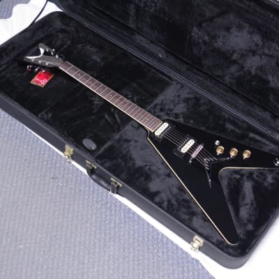DEAN V 79 electric GUITAR Classic Black CBK V79 New w/ Hard Case for sale