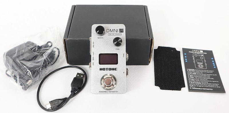 Hotone Omni Cab IR Loader Electric Guitar and Bass Effect