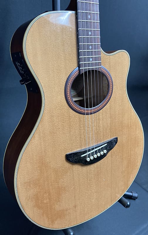 1990's Yamaha APX-4A Thinline Acoustic-Electric Guitar | Reverb