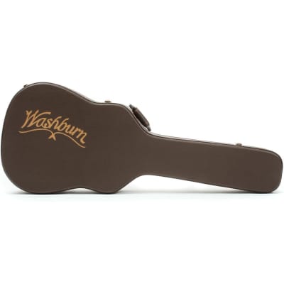 Washburn HD100SWEK Heritage Series Solid Wood Spruce 6-String Acoustic Electric Guitar w/Hard Case image 13