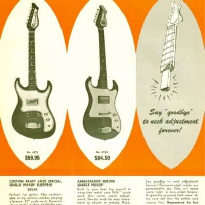 Custom Kraft Jazz Special 1966 - Sunburst image 16