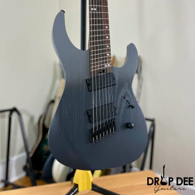 Legator Ninja N7FP 7-String Multiscale Electric Guitar - Smoke image 3