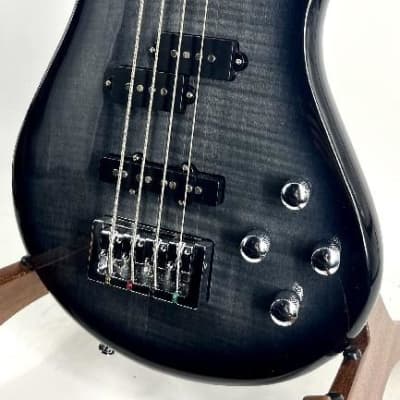 Spector Legend 4 Standard Bass Guitar Black Stain Finish Serial #: W123040256 image 4