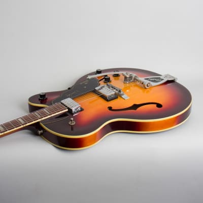 Guild  Duane Eddy DE-400 Thinline Hollow Body Electric Guitar (1965), ser. #41838, original black hard shell case. image 7