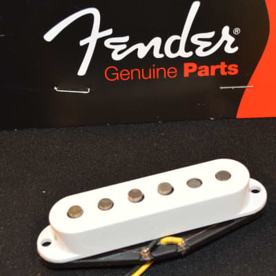 Fender Stratocaster Single Coil US Tex-Mex  2022 White BRIDGE pickup image 1