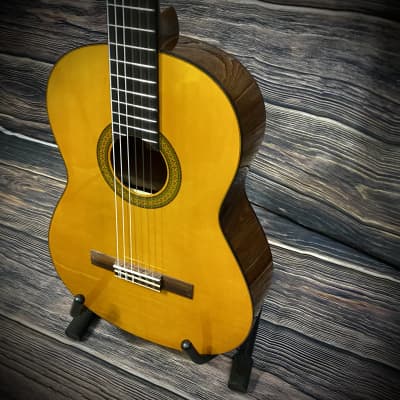 Yamaha CG-102 Full-Size Spruce Top Classical Guitar Natural image 3