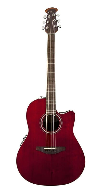 Ovation CS24-RR Celebrity Mid-Depth Solid Spruce Top 6-String Acoustic-Electric Guitar w/Gig Bag image 1