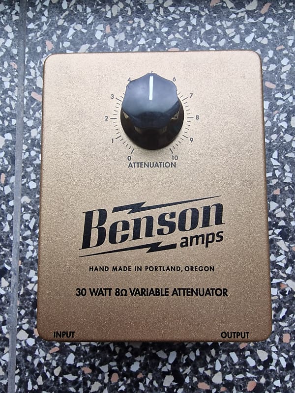 Benson Amps Attenuator 2010's - Gold | Reverb