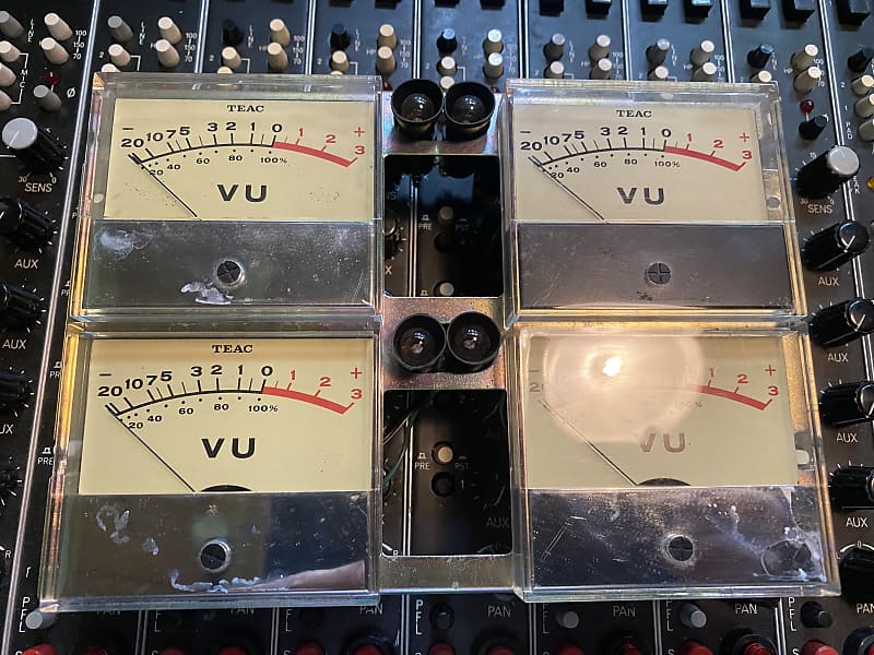 TEAC A3440S VU Meters for spares Reverb