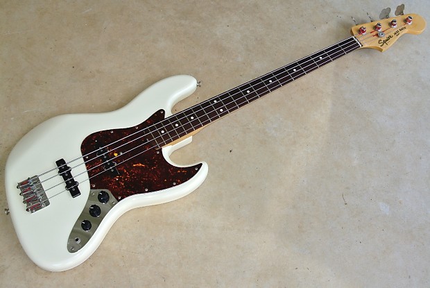 1982-84 Fender Japan Squier Jazz Bass with Case - JV