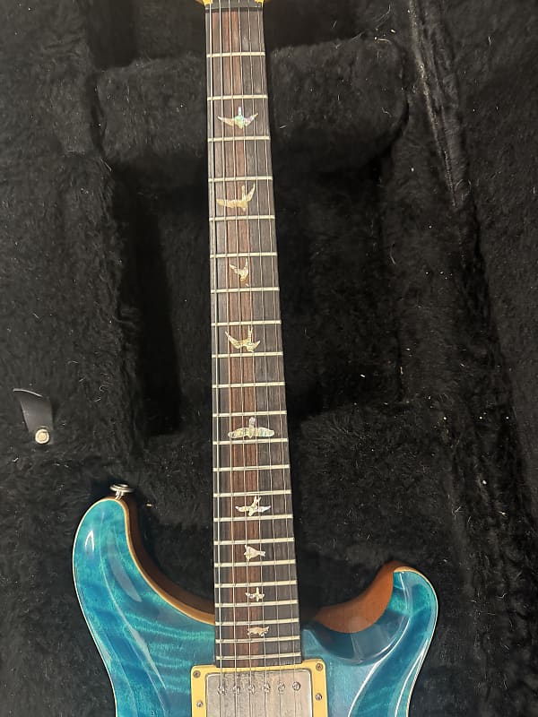 Used Paul Reed Smith CE24 Blue Matteo | PRS Electric Guitar